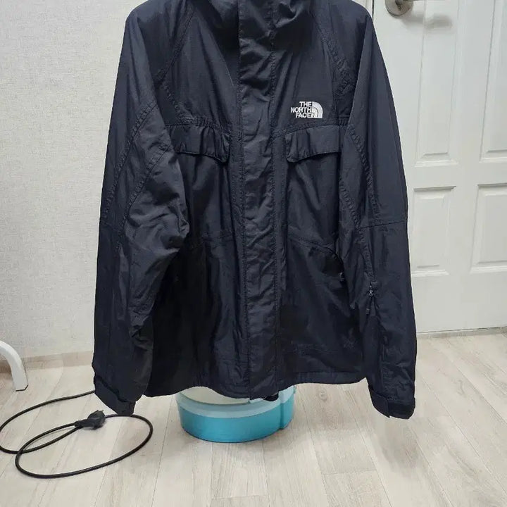 [BUNJANG] The North Face Double Zipper Windbreaker Jacket / (100~105)L 초대장급 노스페이스 2중지퍼 [블랙] 바람막이