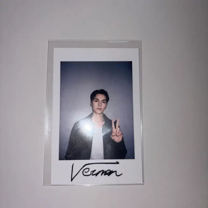 세븐틴 RIGHT HERE 후쿠오카 포카 + 버논 스필더필스 폴라