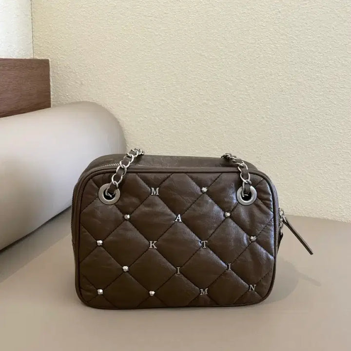 [BUNJANG] Matinkim Studded Quilted Bag / 마뗑킴 스터드 퀼팅백