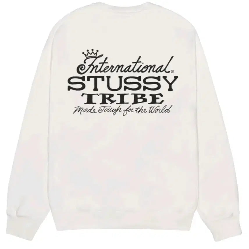 [BUNJANG] Stussy East Pigment Dyed Crew Natural Sweatshirt / [새상품] L 라지 스투시 이스트 피그먼트 다이드 크루 내츄럴 맨투맨