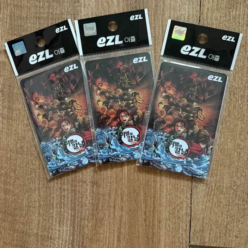 [BUNJANG] EZL Demon Slayer Transportation Card / EZL 이즐 카드 귀멸의 칼날 교통카드 한정판