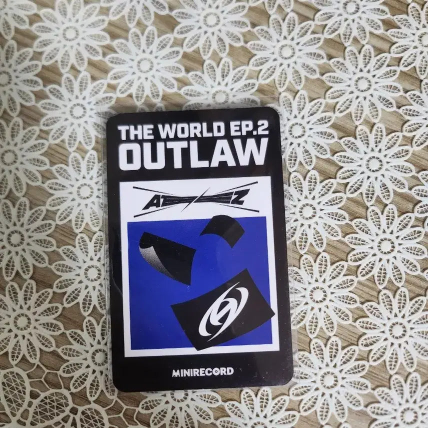 [BUNJANG] ATEEZ San OUTLAW Photocard / 에이티즈 산 아웃로우 미니레코드 포카 양도