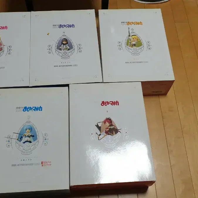 [BUNJANG] 미개봉.마법소녀 마도카 마기카 RAH 5종 세트 / 미개봉.마법소녀 마도카 마기카 RAH 5종 세트