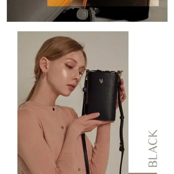 [BUNJANG] Valuv Jane Black Mini Crossbag / 발루브 제인 블랙 미니 크로스백