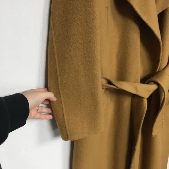 [BUNJANG] Studio Tomboy Wool Blend Handmade Belted Coat / 스튜디오톰보이 울 블렌드 핸드메이드 벨트 코트