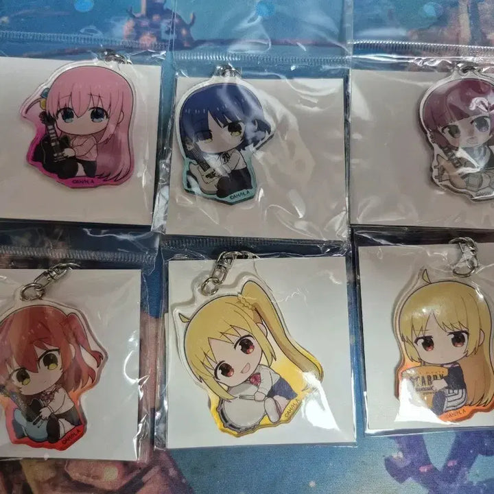 [BUNJANG] Bocchi the Rock Acrylic Keyring Bundle Set / 봇치더락 아크릴 키링 일괄