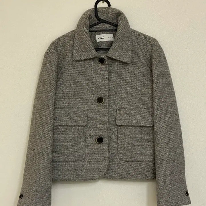 [BUNJANG] MISO Herringbone Short Mac Jacket - Size S / [새상품급]*드뎌꺼낸*봄*미쏘 맥카라 숏자켓 사이즈 S