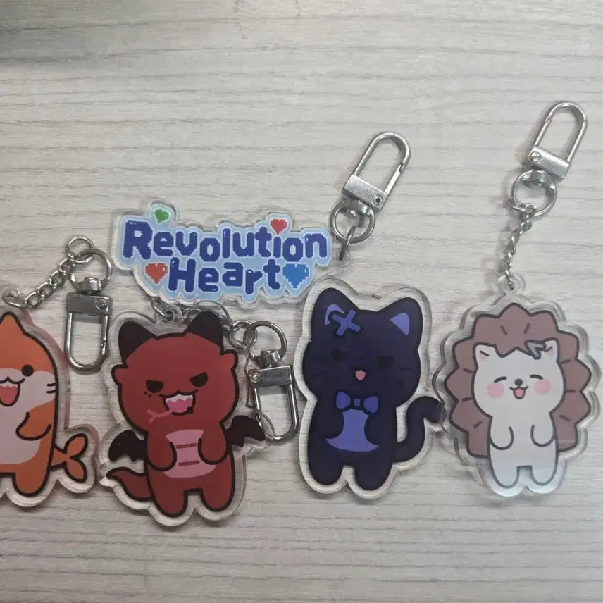 [BUNJANG] Lil' Revolution Keyring Bundle Set / 리레볼루션 키링 일괄 판매