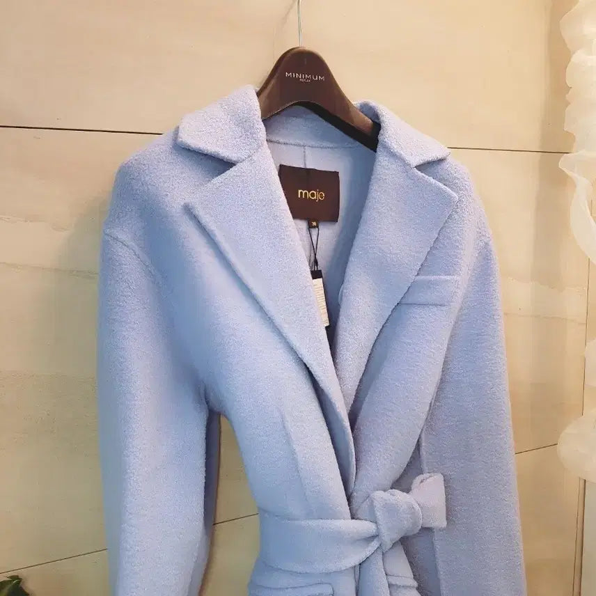 [BUNJANG] Maje Wool Long Coat / *정가 110만  마쥬 Maje 정품 울 롱코트 택부착 새상품