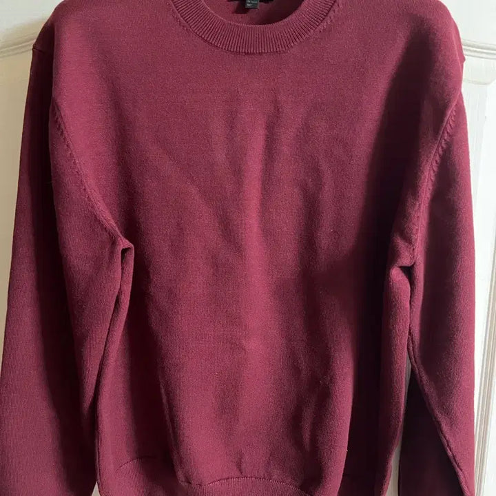 [BUNJANG] THEY Knit Wine XL Size / THEY 니트 와인 xl사이즈