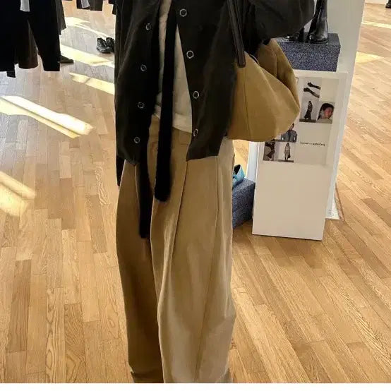 [BUNJANG] Mellow Washing No Collar Jacket / 뮤로우 워싱 노카라 자켓