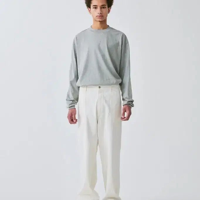 [BUNJANG] Captain Sunshine Buckle Bag Denim White / 캡틴선샤인 버클백 데님 화이트