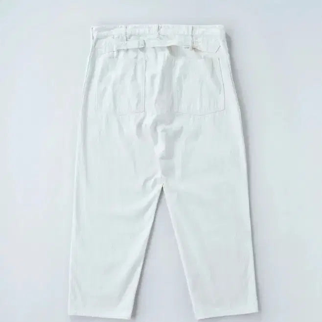 [BUNJANG] Captain Sunshine Buckle Bag Denim White / 캡틴선샤인 버클백 데님 화이트