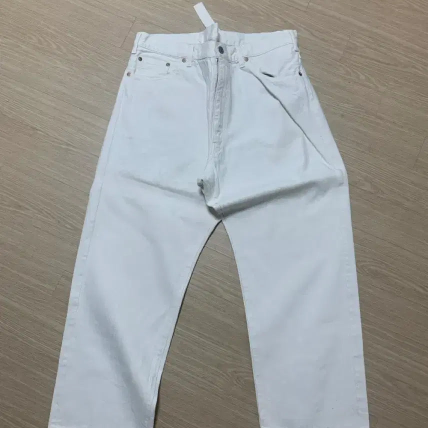 [BUNJANG] Captain Sunshine Buckle Bag Denim White / 캡틴선샤인 버클백 데님 화이트