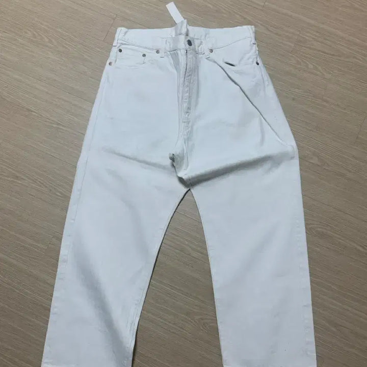 [BUNJANG] Captain Sunshine Buckle Bag Denim White / 캡틴선샤인 버클백 데님 화이트