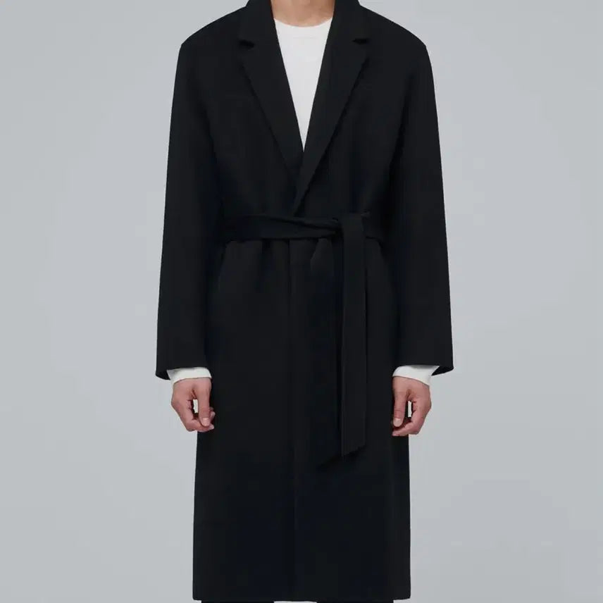 [BUNJANG] Musinsa Standard Cashmere Blend Oversized Handmade Robe Coat / 무신사 캐시미어 블렌드 오버사이즈 핸드메이드 로브 코트