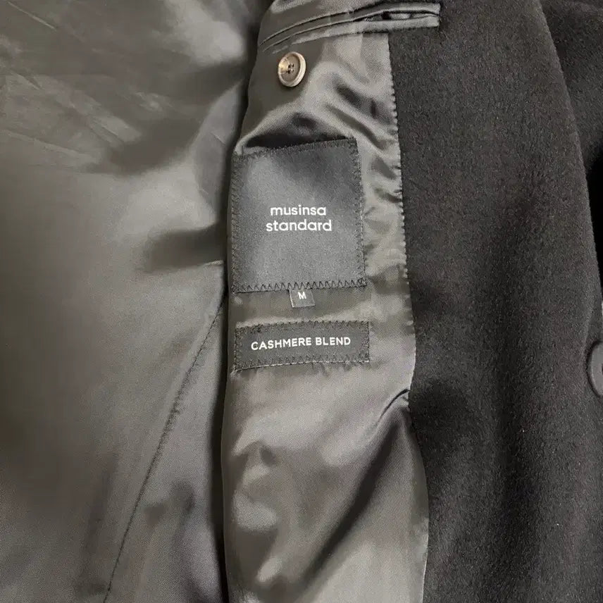 [BUNJANG] Musinsa Standard Cashmere Blend Oversized Handmade Robe Coat / 무신사 캐시미어 블렌드 오버사이즈 핸드메이드 로브 코트