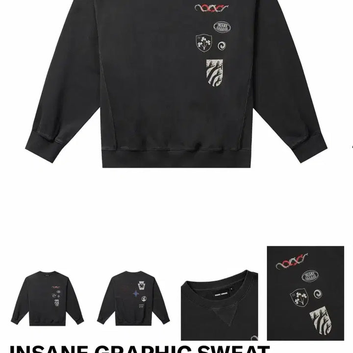 [BUNJANG] Insane Garage Sweatshirt / 인세인개러지 맨투맨 스웻셔츠