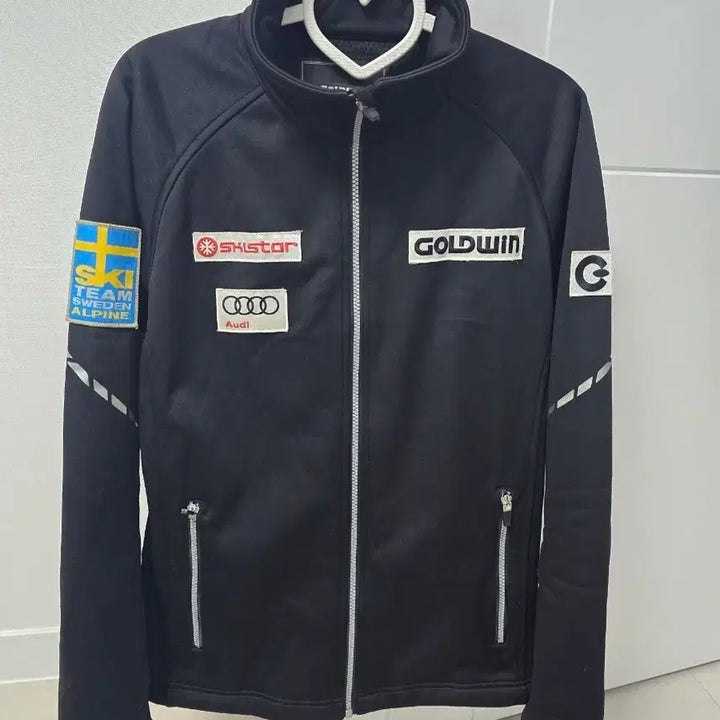 [BUNJANG] Goldwin Ski Team Inner Jacket Black / 골드윈 스키팀 이너 자켓 블랙