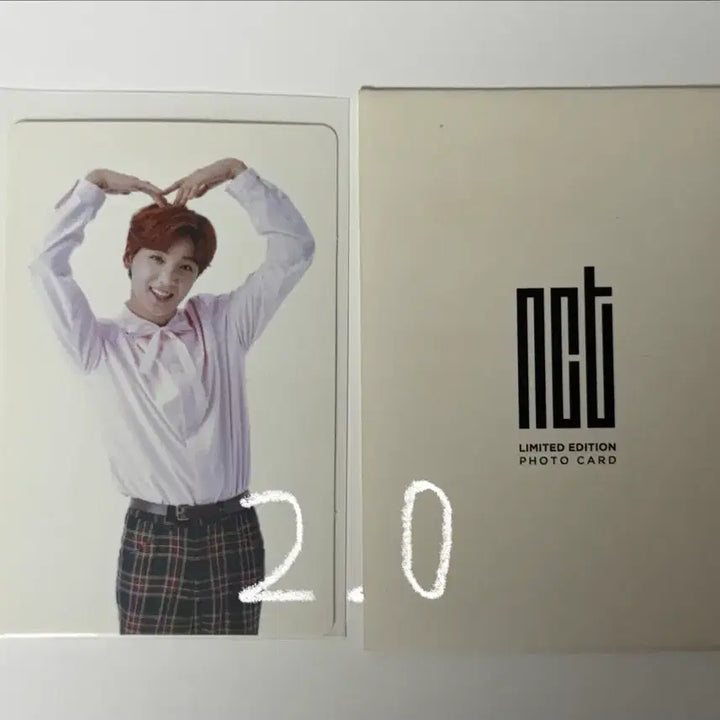 [BUNJANG] NCT Haechan Su-neung Message Photocard / 엔시티 nct 해찬 수능 메세지 수능 응원 포카 양도 sell