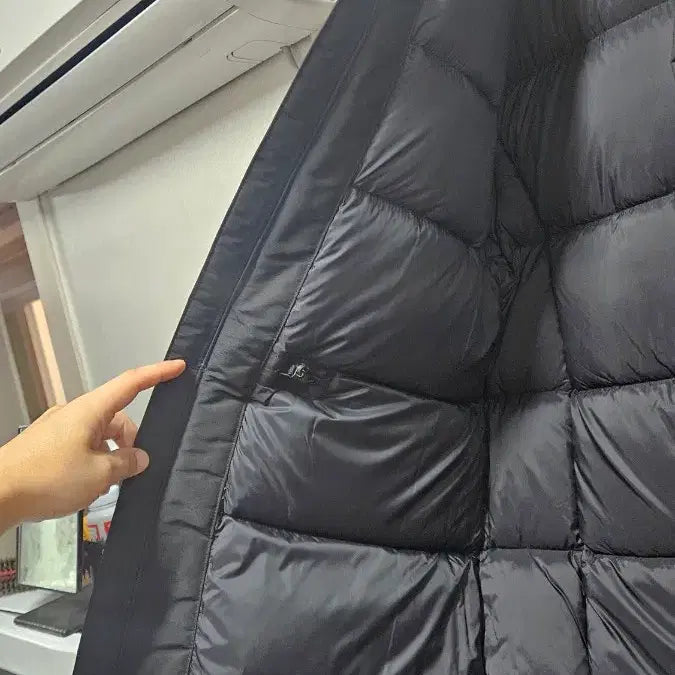 [BUNJANG] Merrell Duck Down Mid-Length Padded Parka (Black, XL) / (새상품) 머렐 고급스런 덕다운 중기장 패딩파카 블랙 105(XL)