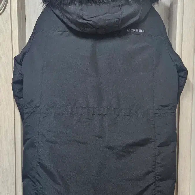 [BUNJANG] Merrell Duck Down Mid-Length Padded Parka (Black, XL) / (새상품) 머렐 고급스런 덕다운 중기장 패딩파카 블랙 105(XL)