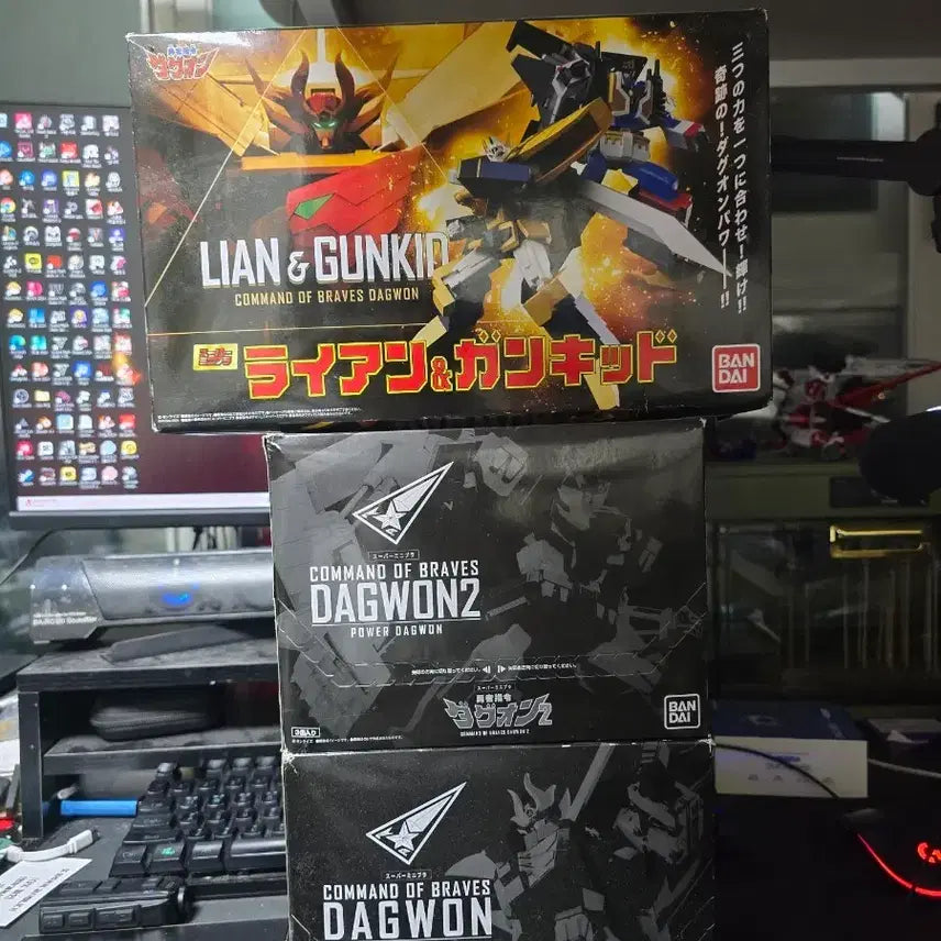 [BUNJANG] SMP Dagwon Fire Dagwon Action Figure / SMP 슈퍼 미니 프라 다그온 급처합니다