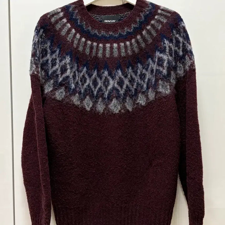 [BUNJANG] L Howling Future Fantasy Nordic Knit / [L] 하울린 퓨처 판타지 노르딕 니트