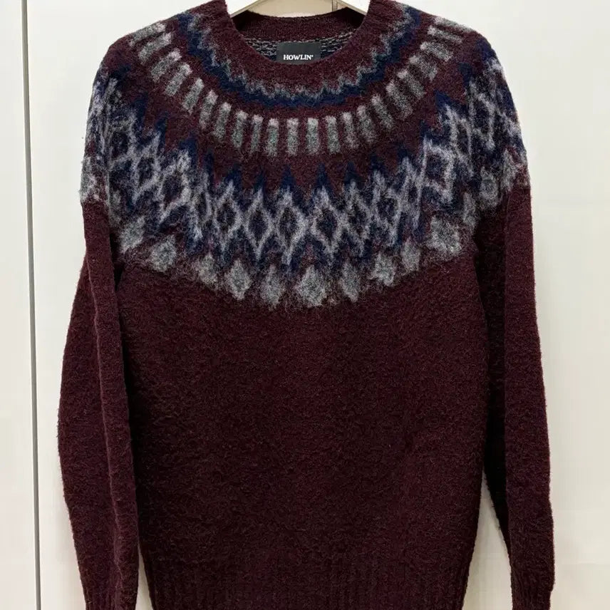 [BUNJANG] L Howling Future Fantasy Nordic Knit / [L] 하울린 퓨처 판타지 노르딕 니트