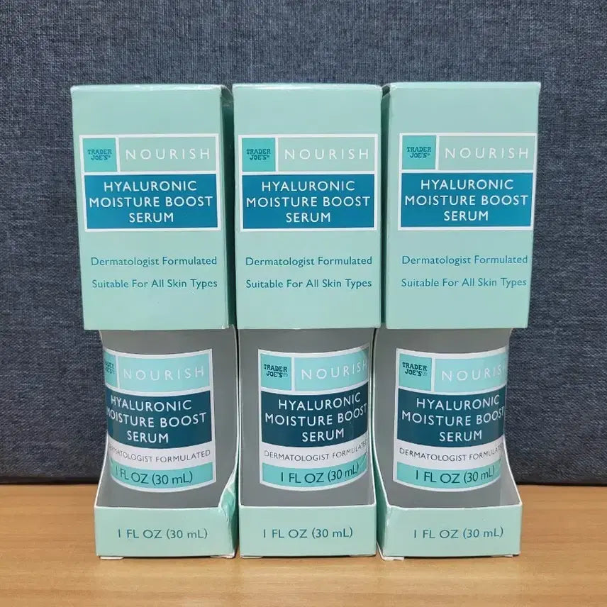 [BUNJANG] Trader Joe's Hyaluronic Moisture Boost Serum 30ml*3 / 트레이더조 수분세럼 30ml*3