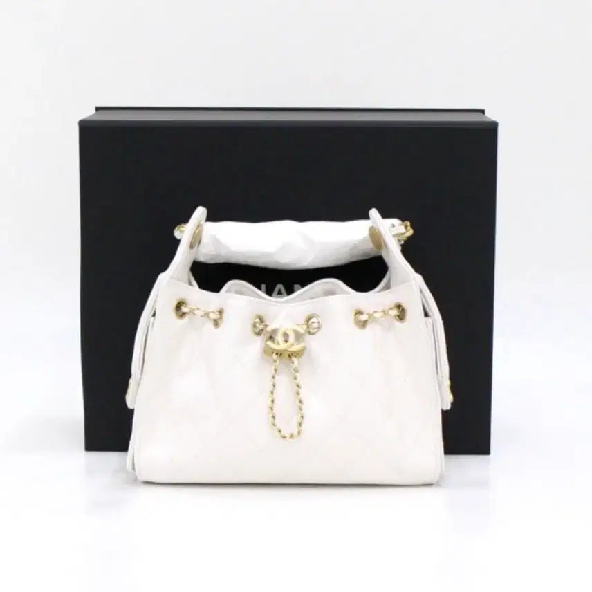 [BUNJANG] Chanel 25 Mini White Bag Full Package / 미개봉 새상품) 샤넬 25백 미니 화이트 풀박스
