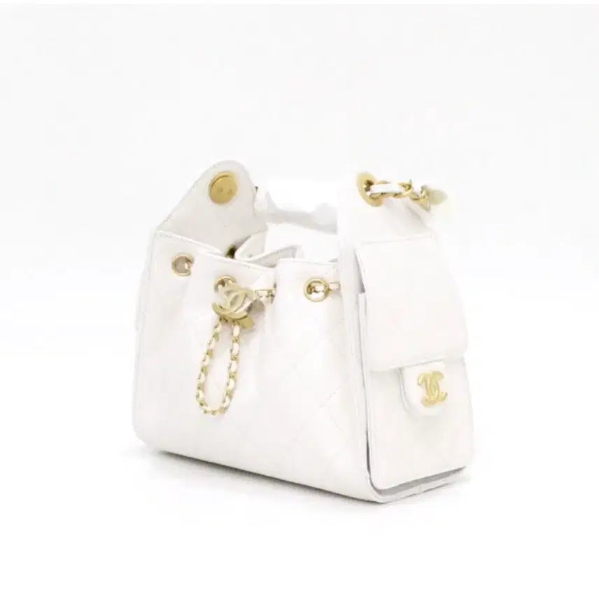 [BUNJANG] Chanel 25 Mini White Bag Full Package / 미개봉 새상품) 샤넬 25백 미니 화이트 풀박스