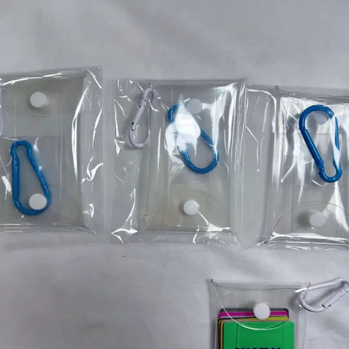 [BUNJANG] Figure Mini Pouch / 가챠파우치 7cm 투명 PVC 피규어 미니 소품파우치 단추형 카라비너포함