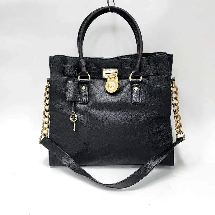 [BUNJANG] Michael Kors Leather Tote Bag / 정품 마이클코어스 가죽 토트백 크로스백 상태좋음