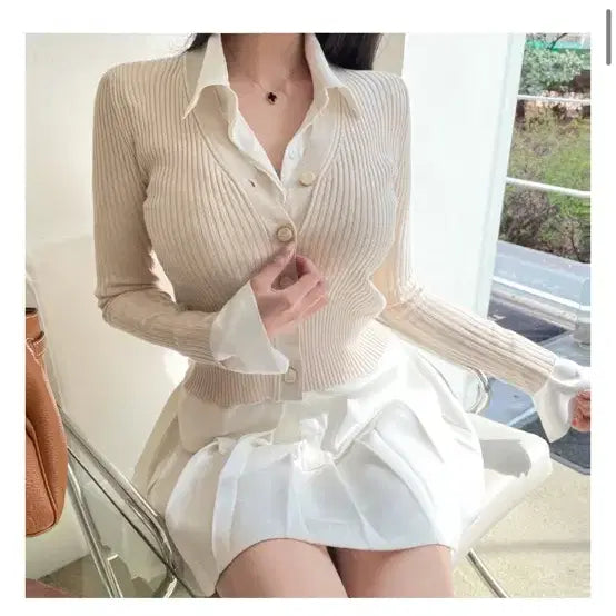 [BUNJANG] S.Dress Cardigan / 9->4 (새상품) 에스드레스 가디건 /수입의류 로썸제이 블레스샵