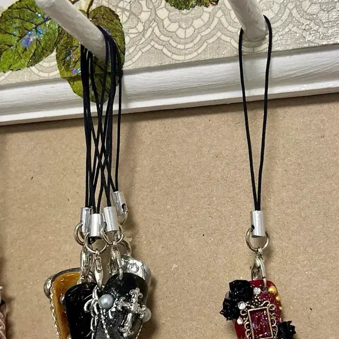 [BUNJANG] Y2k Handmade Nail Tip Keyring / Y2k 갸루 수제 네일팁 키링