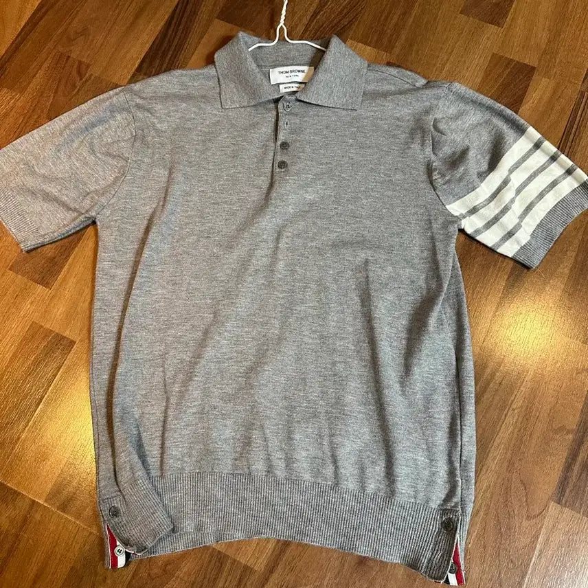 [BUNJANG] Thom Browne 5 Size Polo Shirt / 톰브라운 반팔니트 카라 5사이즈 팝니다