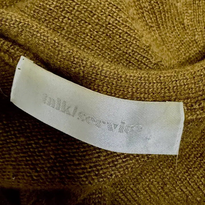 [SOLD OUT] Talk service 올리브그린 롱 가디건