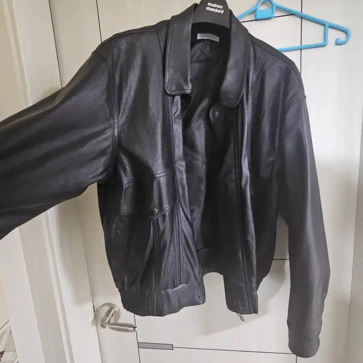 [BUNJANG] Partimento Leather Jacket Bomber (M) / 파르티멘토 레더자켓 보머