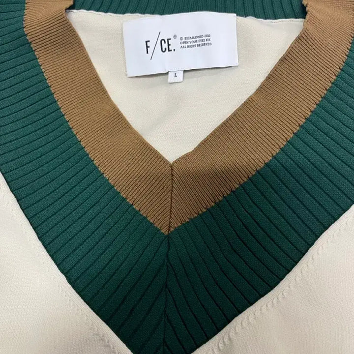 [BUNJANG] F/CE Knit Vest (Size L) / F/CE fce 니트 베스트 조끼 사이즈 L