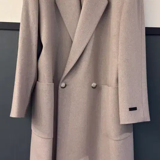 [BUNJANG] Fiore God 7th Blush Grey Coat / 피오갓 코트  7th 블러쉬 그레이 48