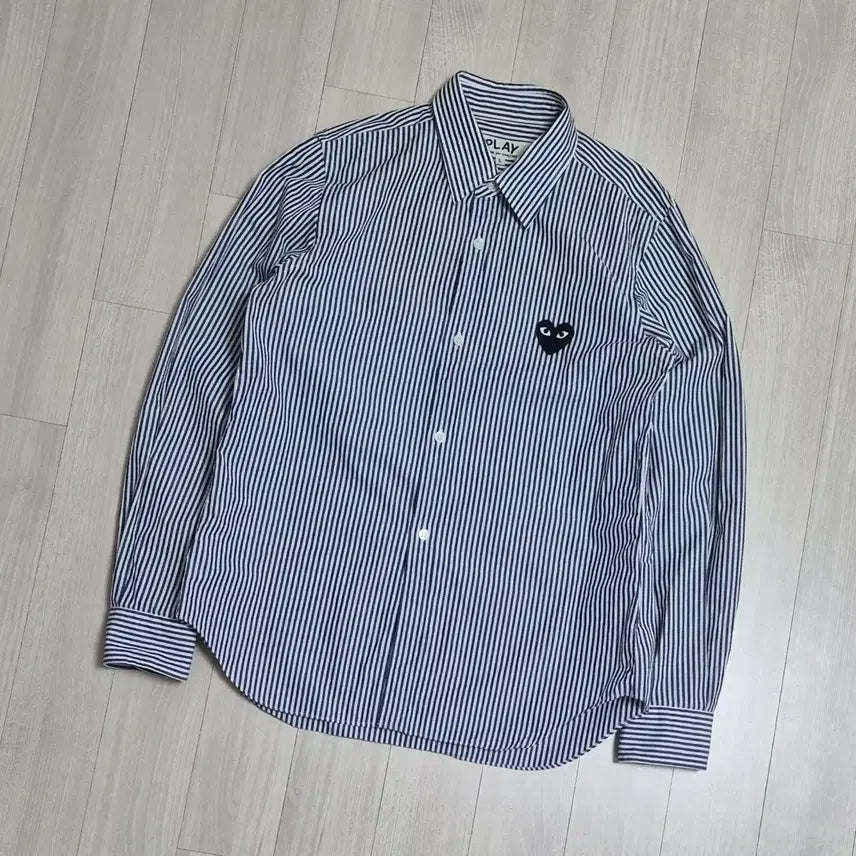 [BUNJANG] Comme des Garcons Stripe Shirt / 꼼데가르송 스트라이프 셔츠