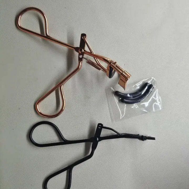 [BUNJANG] Eyelash Curler Bundle Set / [일괄] 뷰러 블랙/로즈골드 + 리필 고무