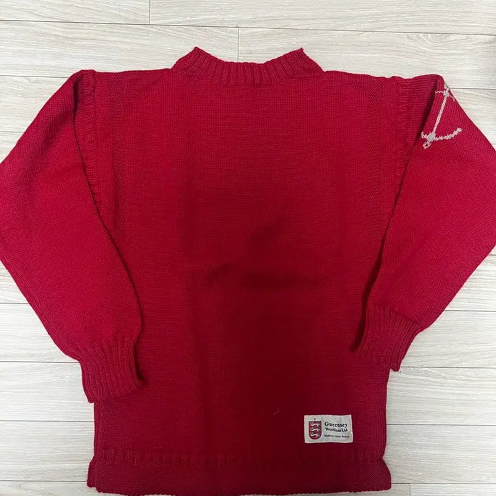[BUNJANG] Gunji Woollens Fisherman Knit Sweater / 건지울른스 피셔맨니트 36사이즈