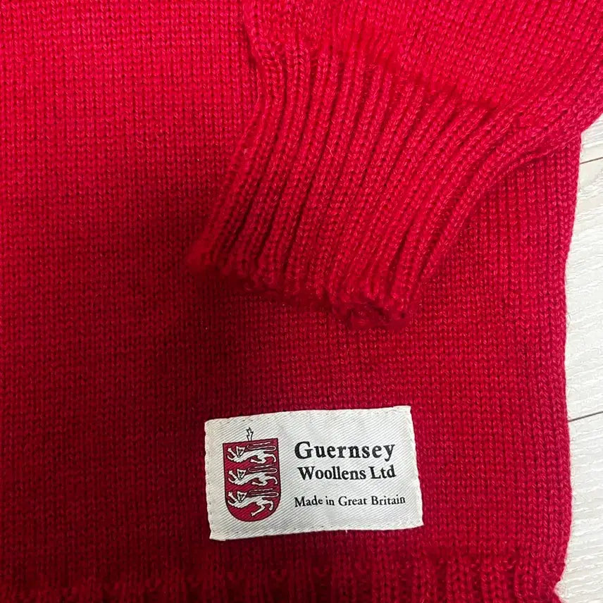 [BUNJANG] Gunji Woollens Fisherman Knit Sweater / 건지울른스 피셔맨니트 36사이즈