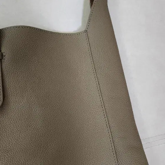 [BUNJANG] Etoffe Gray Leather Hobo Bag / 에토프 그레이 색상 고급 소가죽 호보백 더로우 느낌