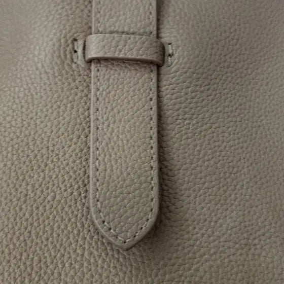 [BUNJANG] Etoffe Gray Leather Hobo Bag / 에토프 그레이 색상 고급 소가죽 호보백 더로우 느낌