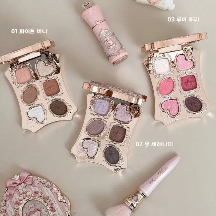 [BUNJANG] Flower Knows Bunny Garden Eyeshadow / (브러쉬 증정 )Flower Knows 플라워노즈 버니가든 아이섀도우