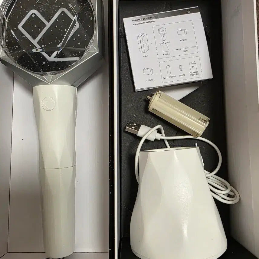 [BUNJANG] 2PM Official Light Stick Full Set / 2PM 공식 응원봉 풀세트