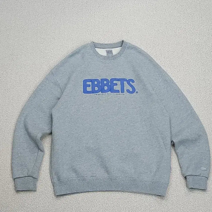 [BUNJANG] Ebbets Field Men's Sweatshirt - Gray - Casual Top / (M)이벳필드 남성 맨투맨 회색 봄가을 캐주얼 코디 F18W2004